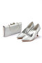 Evening Dress Shoes and Bag Set Suitable for Special Events - 5