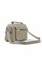 Jn-50 Women's Two Compartment Handbag Shoulder Bag Handbag Crossbody Bag Sand - 2