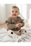 Baby Girl Pompom Giraffe Printed 3-18 Months Seasonal 2-Piece Top and Bottom Set R2031