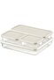 Storesellm Multi-Piece Storage Container Set, 4800 ml Total Volume, 4 Pieces (White) 1171935