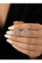 Sun Shape Earrings Bohemian Modern Women's Steel Earrings - 2