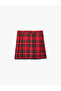 Girl's Skirt 6Skg70099Aw Red Plaid - 4