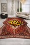 Mosso Wavy Traditional Patterned Woven Base Modern Decorative Carpet Sdt247 - 2
