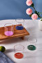 Mito Glass Water Cup 330 ml Pink - 5