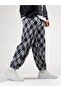 Patterned Gray Men's Baggy Pants Coc2786 - 4