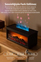جهاز ترطيب الهواء بالموجات فوق الصوتية من نوع A4 Fireplace Inspired Aromatherapy Diffuser - 7
