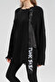 Women's Knitwear Tie Detailed Design Tunic Sweater - 6