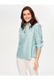 Cebi Gold Self-Textured Shirt with Pearl Accessories S26Gml017 - 2