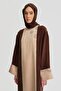 Stone Adhesive Garnished Cupra Dress 25Y9017 Brown - 3