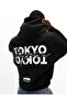 Unisex Tokyo Japan Printed Hooded Sweatshirt 100% Cotton 3 Thread Oversize