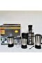 5-in-1 Stainless Steel Juicer 2.5L – 1800W High-Power Copper Motor Multi-Function Food Processor - 2