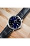 RA-AC0F11L30B Symphony IV Blue Analog Black Leather Automatic Men's Watch - 4