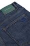 Men's Blue 100% Tencel Regular Fit Jean Trousers - 3