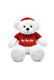 70 cm Christmas Plush Bear – Ho Ho Ho Plush Toy with Hat - 3