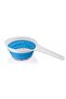 2 Pieces Silicone Handle Foldable Pasta Rice Strainer Colander Silicone - 4