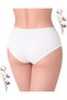 Pack of 5 Ribbed High Waist Women's Panties Cotton - 4