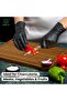 Dark Bamboo Cutting Board Set 3-Piece Durable Wood Chopping Boards with Juice Grooves & Handles - 7