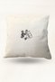 Winnie the Pooh Embroidered Linen Throw Pillow – Decorative Filled Pillow