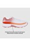 Cricket Shoes for Men White/Red, Rubber Outsole, Size 7UK - 5