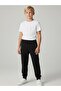 Children's Cotton Soft Textured Sweatpants with Elastic Waist and Cuffs - 4