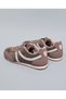 Women Pink Color Block Lace Up Casual Shoes - 5