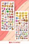 Cute Sticker Set 300+ Bullet Journal Laptop Agenda Notebook Tablet Notebook Sticker - 4