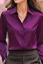 Dubai Crepe Fabric Shirt - Fuchsia - 2