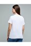 Embellished T-Shirt with Crew Neck and Short Sleeves - 5
