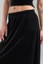 Women's Velvet Fabric Lace Detailed Design Long Skirt - 7