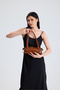Olivra Taba Mini Women's Shoulder, Arm and Hand Bag with Buckle Detail - 6