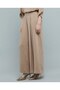 بنطال واسع الساق ذو خصر مطاطي - 4