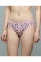 Women Pink 5 Pack Printed Bikini Briefs - 7