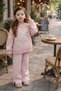 Children's Knitwear Set with Beading Details - 2