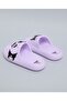 Girls Lilac Kuromi Charm Detail Slides - 4