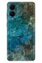 Galaxy S25 Edge Case Colorful Silicone Printed Tpu Blue Marble