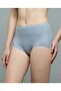 Women Powder Blue 3 Pack Lace Trim Full Briefs - 8