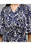 Patterned Maxi Dress with V-Neck and Flutter Sleeves - 6