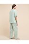 Women Sage Printed Pyjama Set - 3