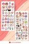 Cute Sticker Set 300+ Bullet Journal Laptop Agenda Notebook Tablet Notebook Sticker - 2
