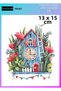 Flowering House Iron-On Textile Dtf Printing T-Shirt and Decoration Printing