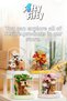 Panlos Yko Series Tree House with Capybara Figure and Bell Jar 234 Pieces Toy Block Building Set Ff-P2595 - 3