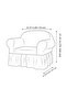 Stretch Elastic Velvet 1 PCS 3-seater Sofa Cover Sofa Cover|Sofa Bed Cover Sofa Cover - 3