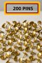 200 Pieces Thumbtacks Metal Economical - 2