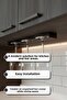Metal Goblet Hanger under Cabinet Wine Glass Organizer 33 cm - 2