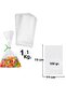 19X11 Transparent Lockless 100 Gr. Nylon Bag 1 Kg. Refrigerator Meat, Vegetable, and Sugar Bag 1St Class