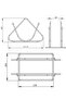 Shiny Silver Decorative Desktop Napkin Holder Napkin Stand Cafe Restaurant Hotel - 4