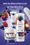 Care Blueberry and Strawberry Extract Hand, Face and Body Cream - 400ml Double Set - 5