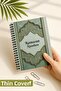 Thin Cover, Ramadan Agenda, Fasting, Hajj, Taravih, Daily and Monthly Planner, Undated