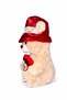 33 cm Plush Teddy Bear with Hat and Love Heart |   Valentine's Day & Special Day Gift Soft Stuffed Toy - 5