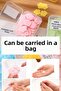 200 Sheets Perfumed Melting Mini Paper Soap Student Children School Disinfectant Hand Soap Camping Picnic - 4